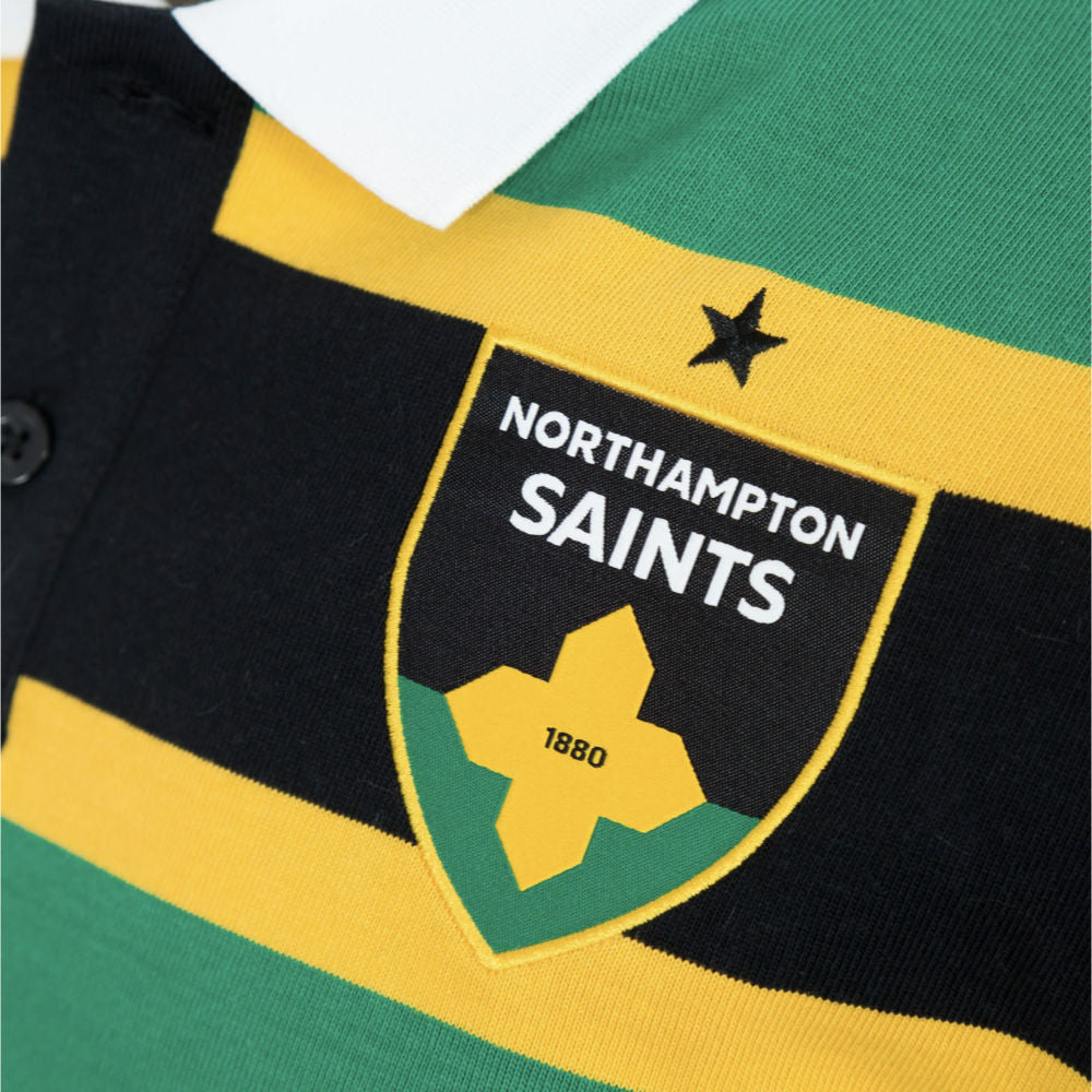 2025-2026 Northampton Saints Cotton Home Shirt Product - Football Shirts Macron