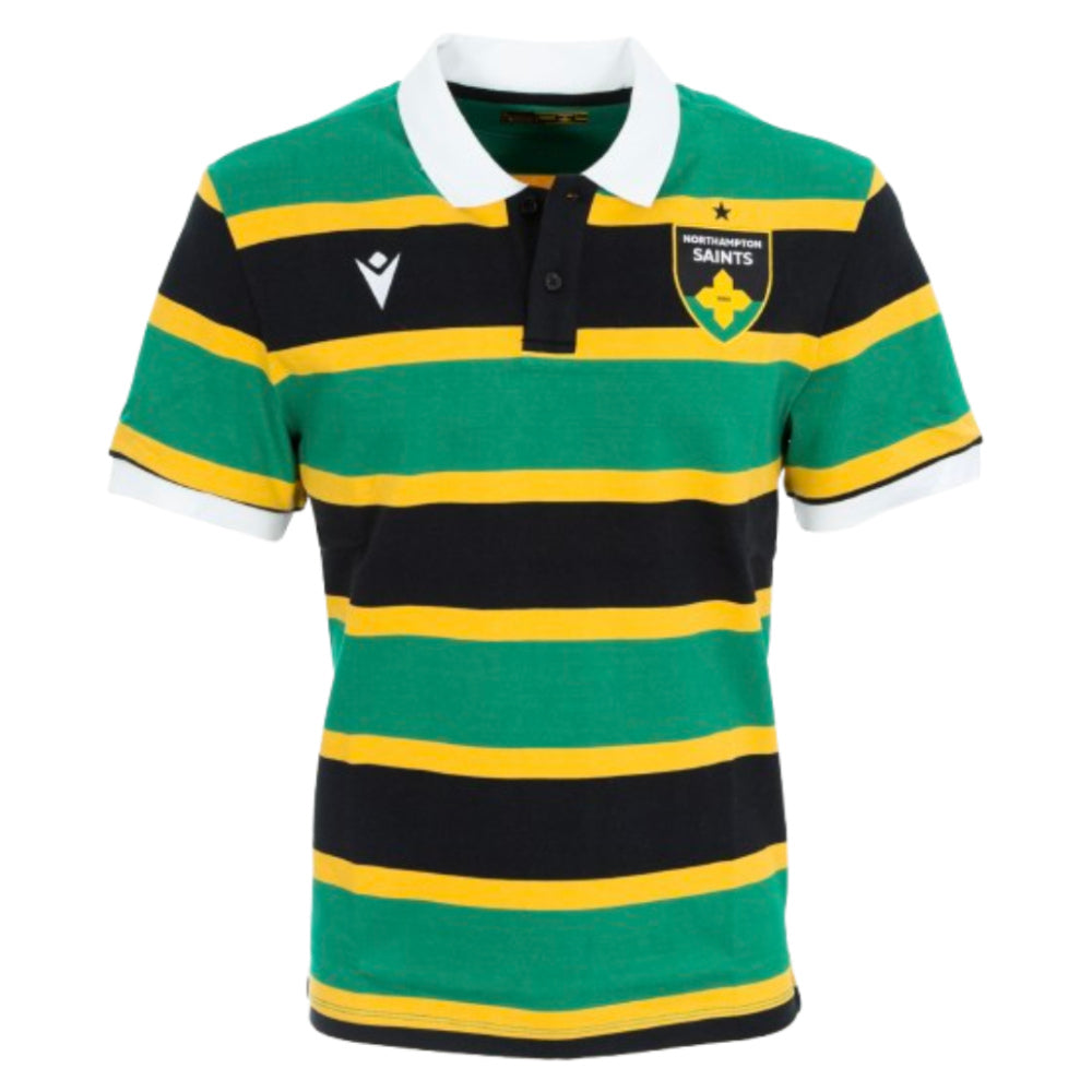 2025-2026 Northampton Saints Cotton Home Shirt Product - Football Shirts Macron