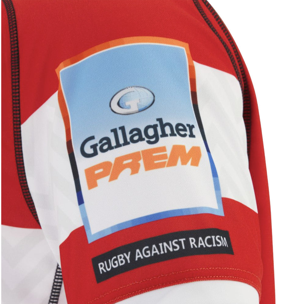 2025-2026 Gloucester Rugby Poly Home Shirt Product - Football Shirts Macron