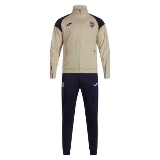 2025-2026 Romania Presentation Tracksuit (Beige/Navy) Product - Tracksuits Joma