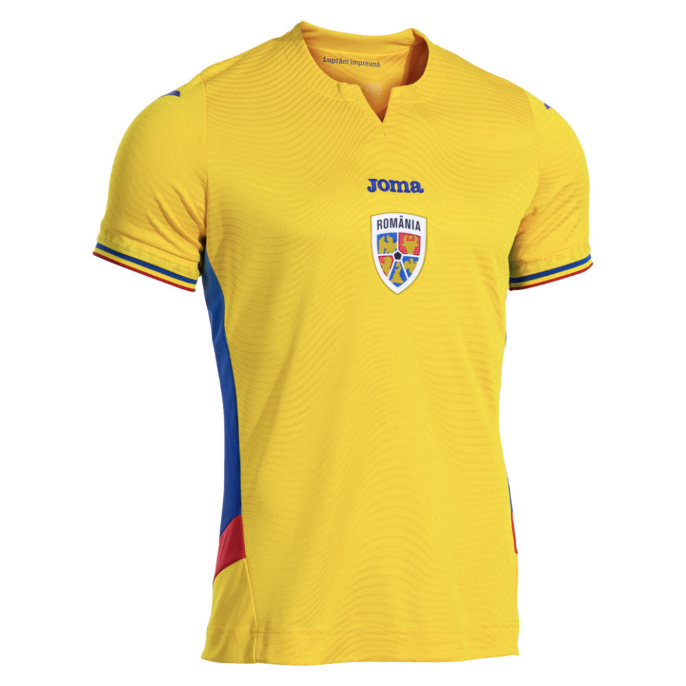 2025-2026 Romania Home Shirt Product - Football Shirts Joma