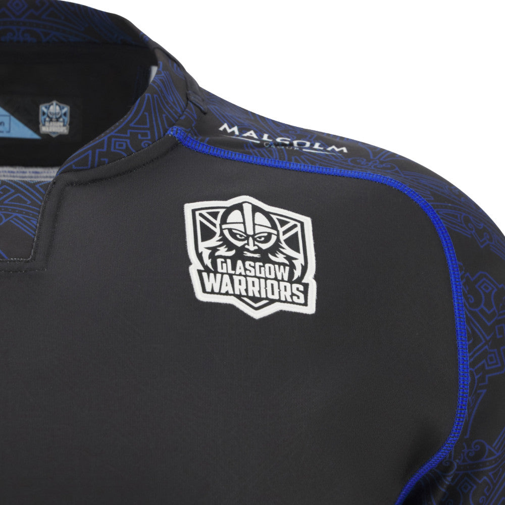 2025-2026 Glasgow Warriors Home Rugby Shirt Product - Football Shirts Macron