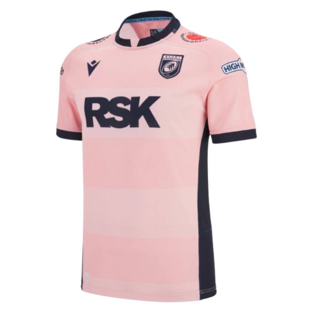 2025-2026 Cardiff Rugby Away Poly Replica Shirt Product - Football Shirts Macron