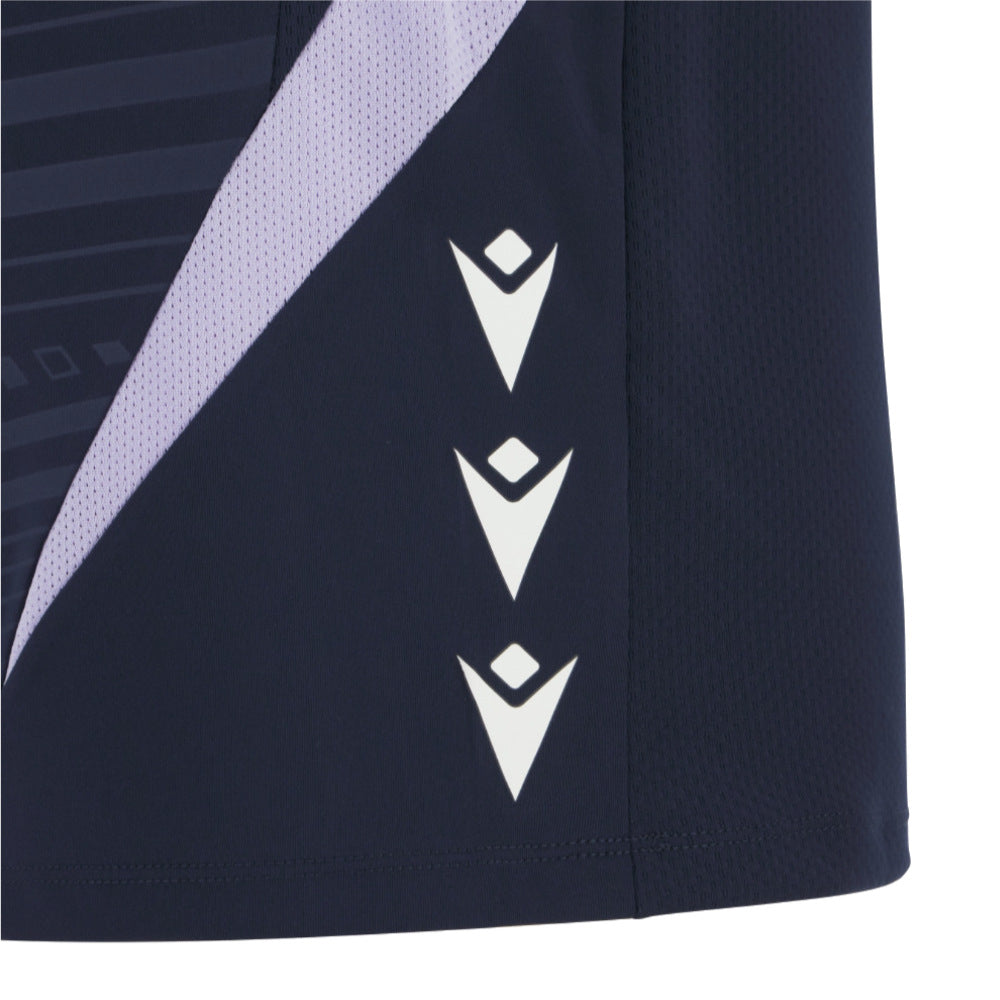 2025-2026 Cardiff Blues Training Poly Sleeveless Shirt (Navy) Product - Sleeveless Macron