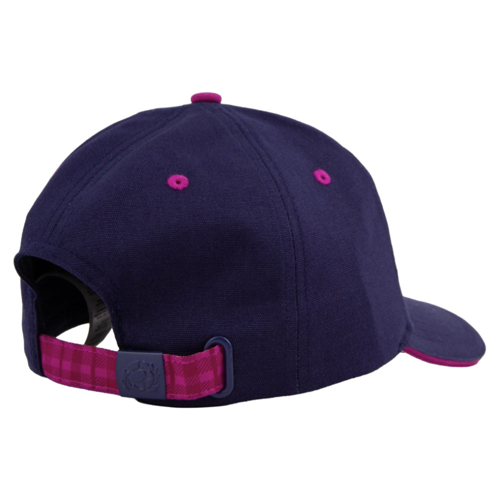 2025-2026 Scotland Rugby Baseball Cap (Navy) Product - Headwear Macron