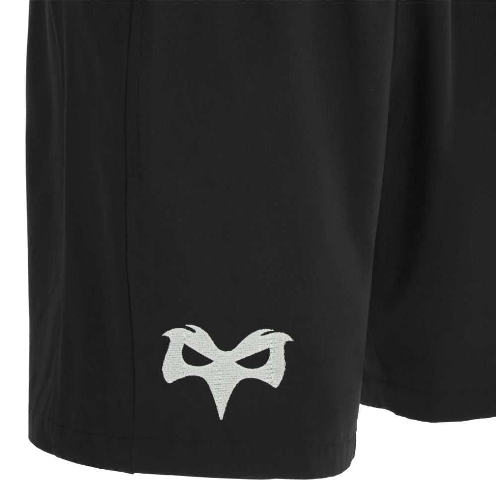 2025-2026 Ospreys Rugby Training Bermuda Shorts (Black) Product - Socks Macron