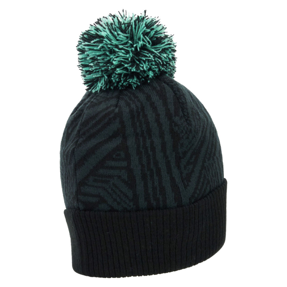 2025-2026 Ospreys Rugby Custom Pom Pom Beanie (Black) Product - Headwear Macron