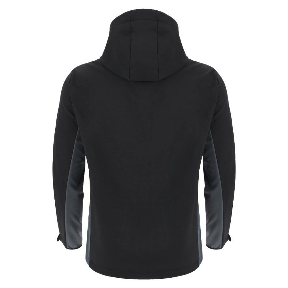 2025-2026 Ospreys Rugby Softshell Jacket (Black) Product - Jackets Macron