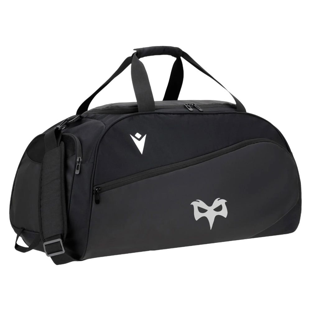 2025-2026 Ospreys Rugby Ath Duffle Bag (Black) Product - Bags Macron