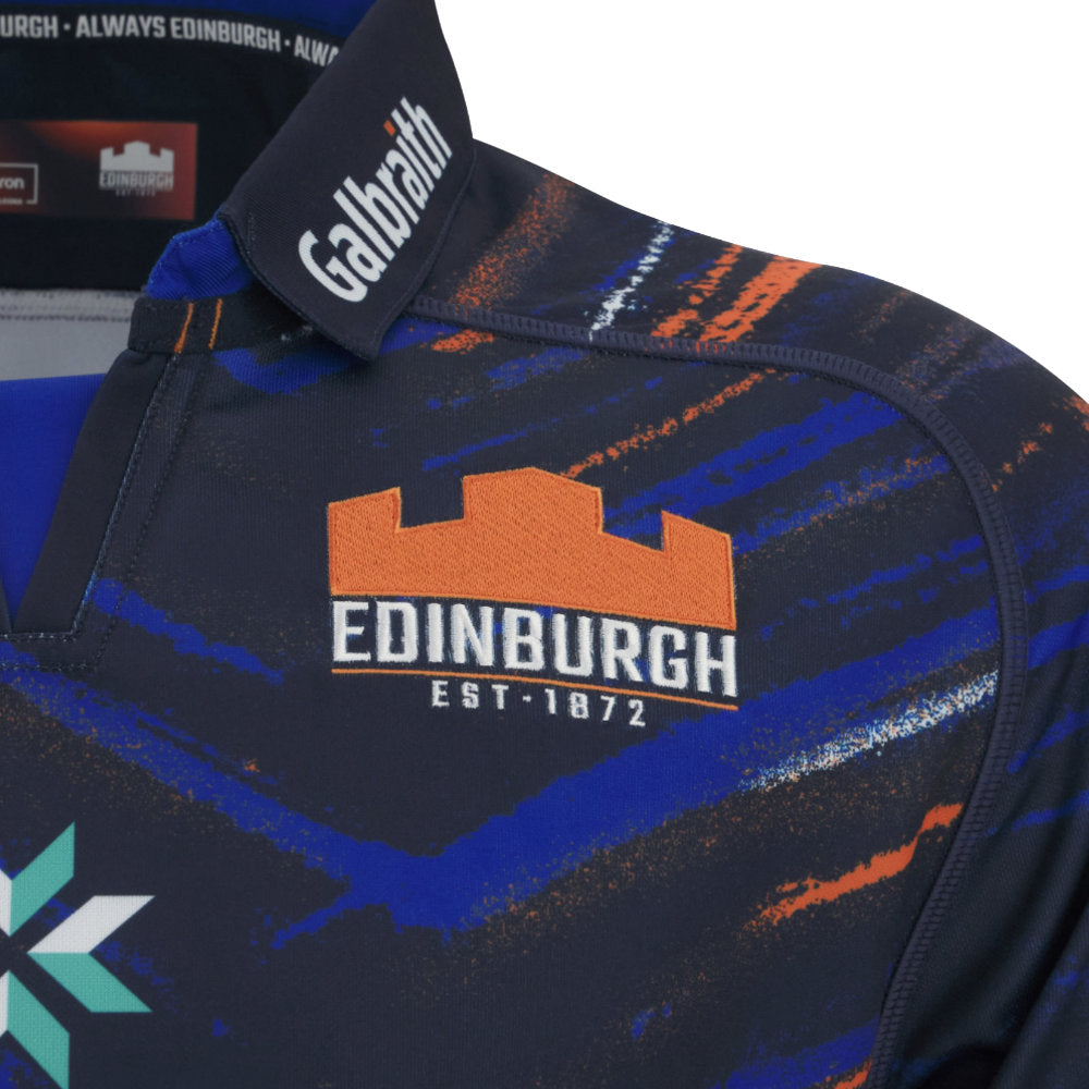 2025-2026 Edinburgh Rugby Home Shirt (Kids) Product - Football Shirts Macron