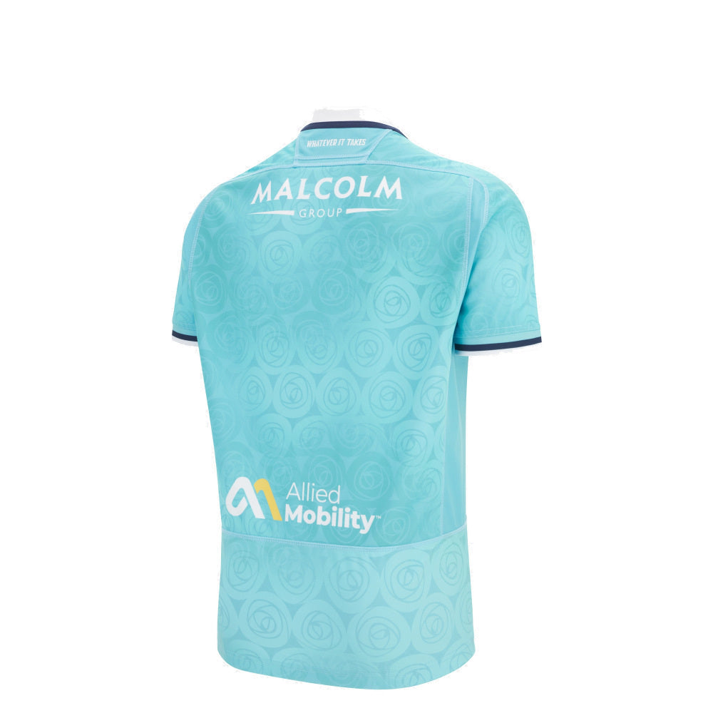 2025-2026 Glasgow Warriors Rugby Away Shirt (Kids) Product - Football Shirts Macron