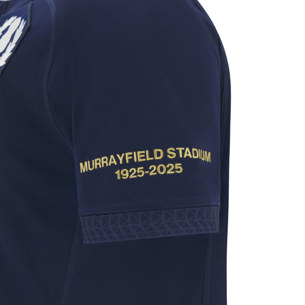 Scotland SRU Murrayfield 100 Year Anniversary Rugby Shirt (Kids) Product - Football Shirts Macron