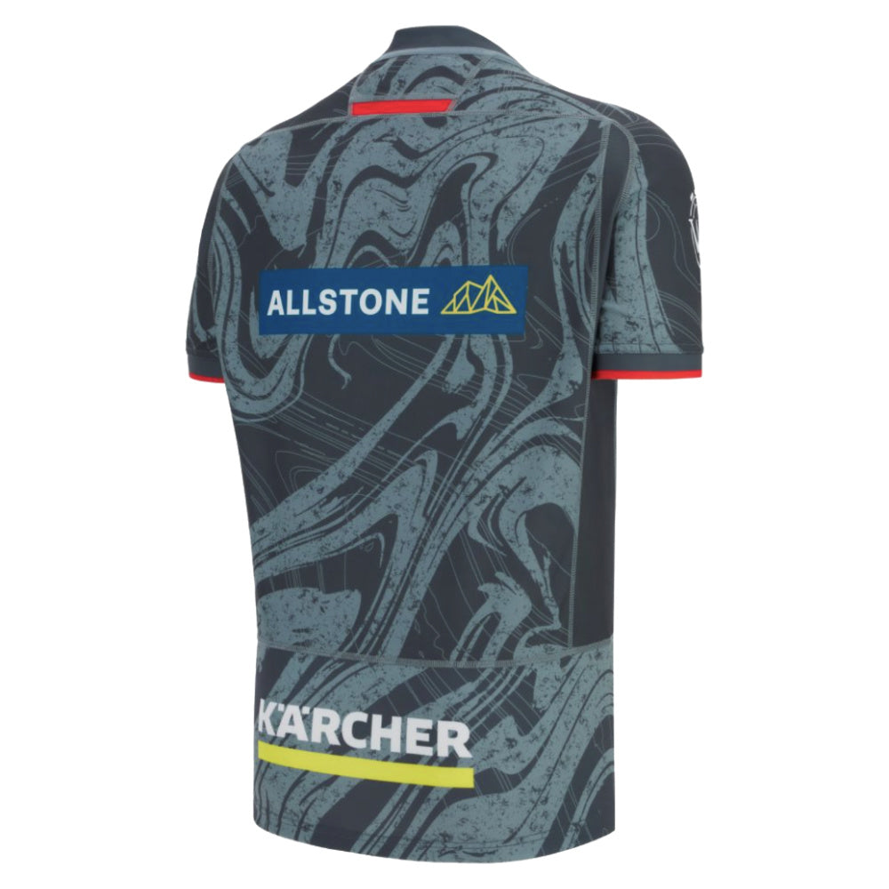 2025-2026 Gloucester Rugby Euro Replica Shirt Product - Football Shirts Macron