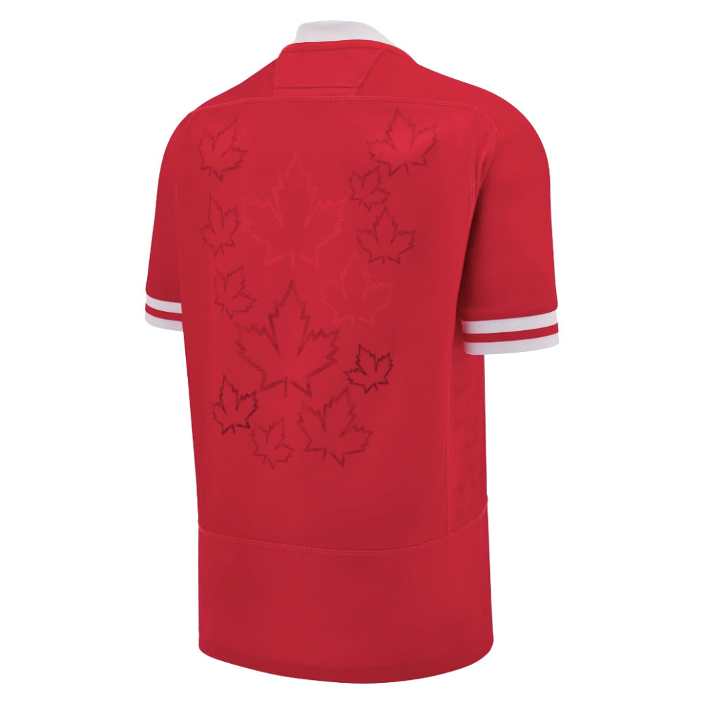 2025-2026 Canada Home Rugby Shirt Product - Football Shirts Macron