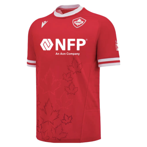 2025-2026 Canada Home Rugby Shirt Product - Football Shirts Macron