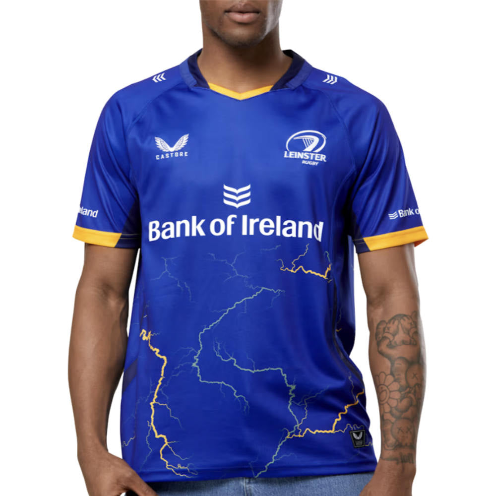 2025-2026 Leinster Rugby Home Shirt (Your Name) Product - Hero Shirts Castore