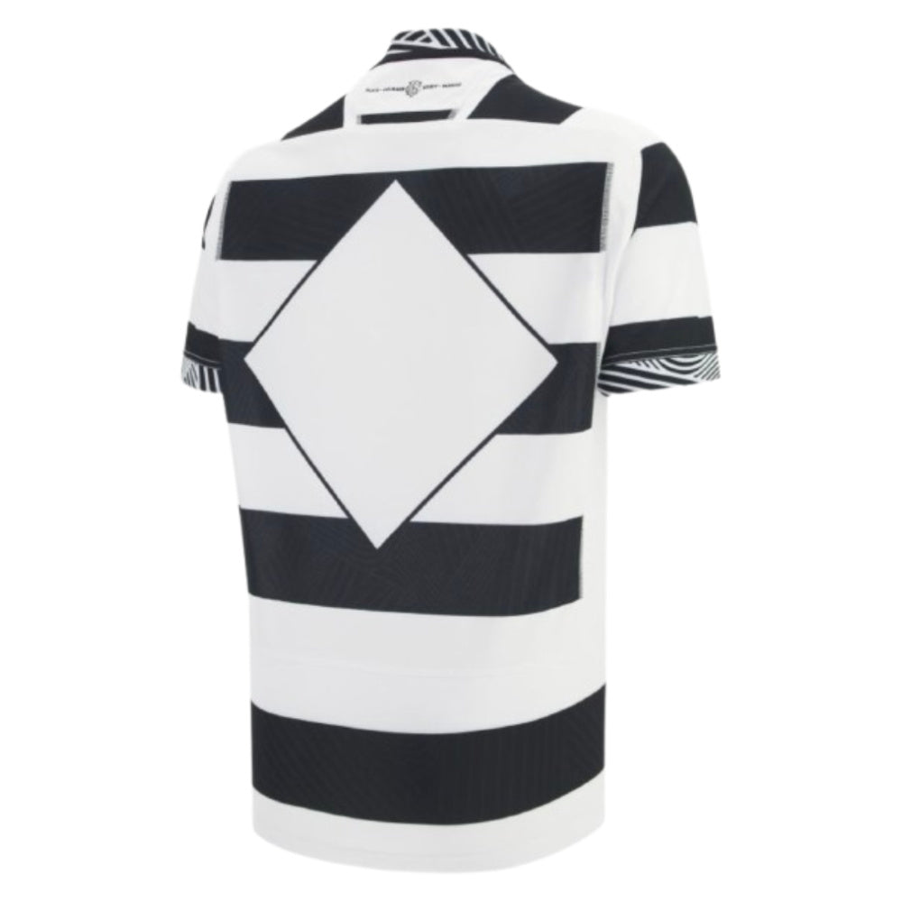 2025-2026 Barbarians Home Poly Replica Rugby Shirt (Kids) Product - Football Shirts Macron
