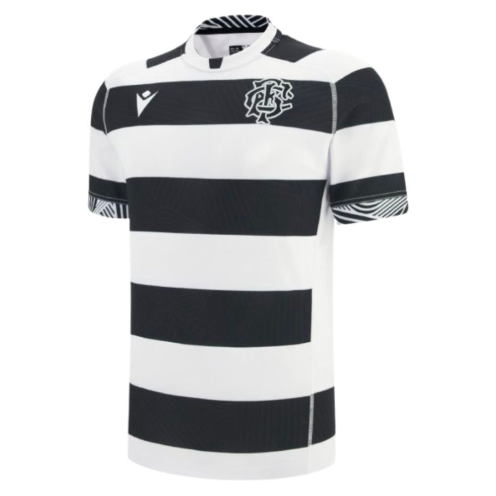 2025-2026 Barbarians Home Poly Replica Rugby Shirt (Kids) Product - Football Shirts Macron