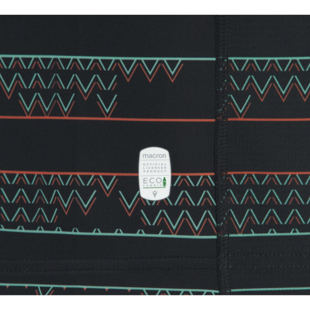 2025-2026 Barbarians Rugby Training Jersey (Black) Product - Training Shirts Macron