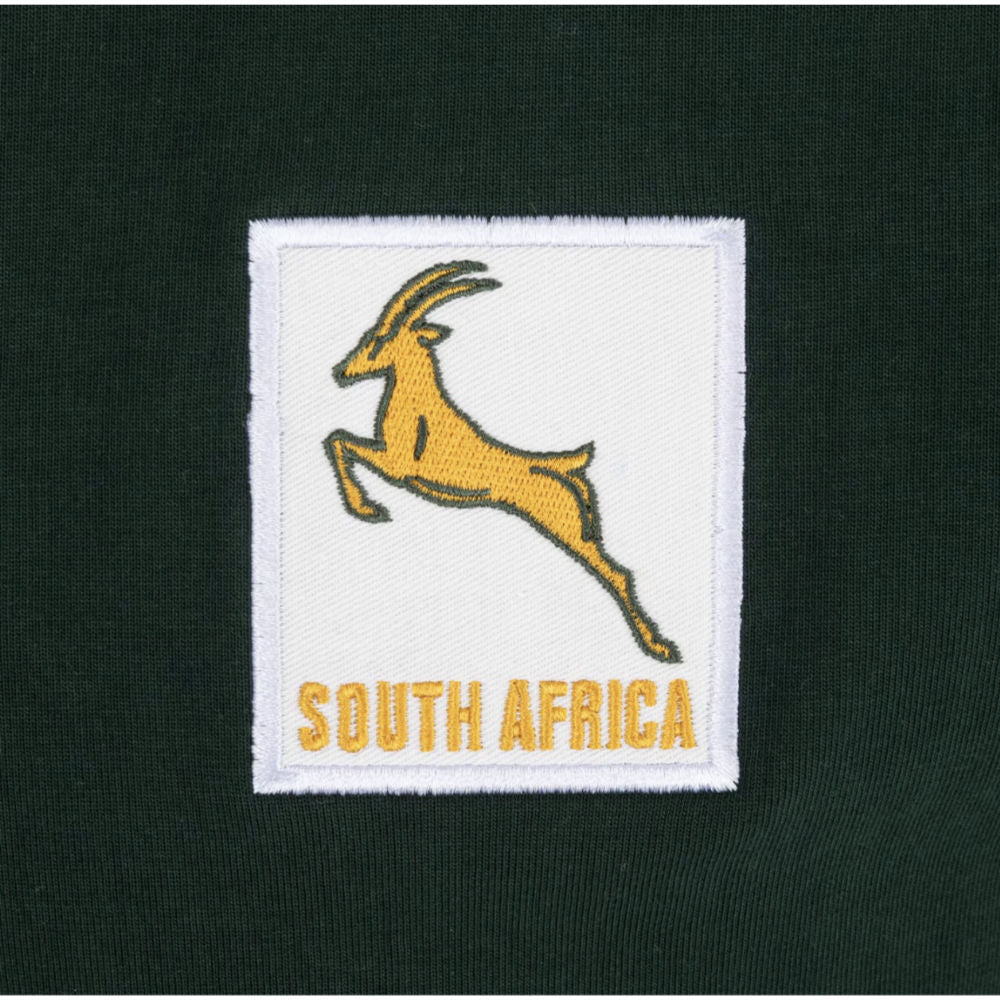 Kooga Vintage South Africa Men\'s LS Rugby Shirt (Green)_2