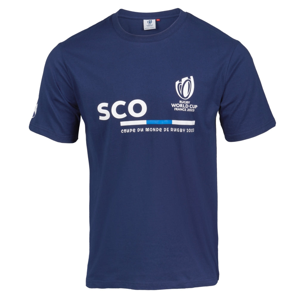 RWC 2023 Scotland Supporter T-shirt - Navy Product - T-Shirt Sportfolio   