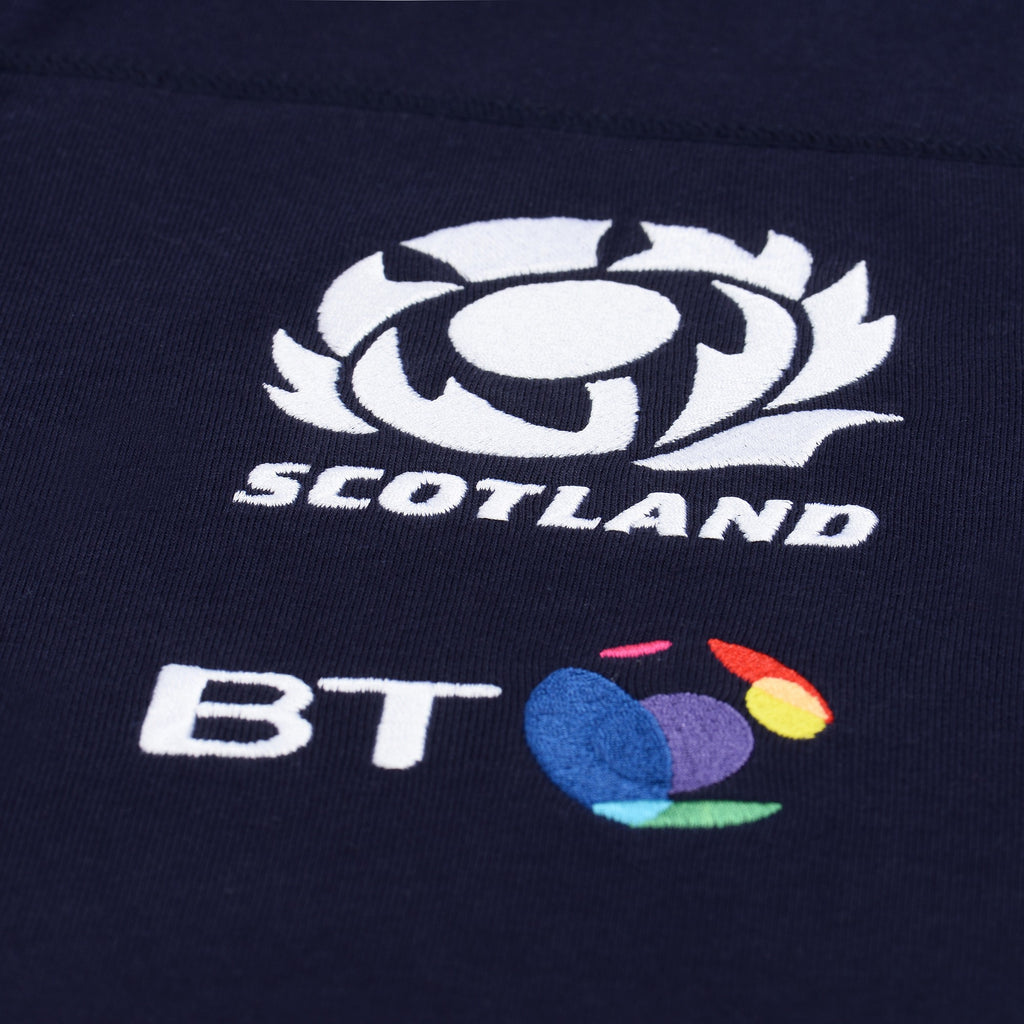2016-2017 Scotland Home SS Cotton Rugby Shirt Product - Football Shirts Macron   