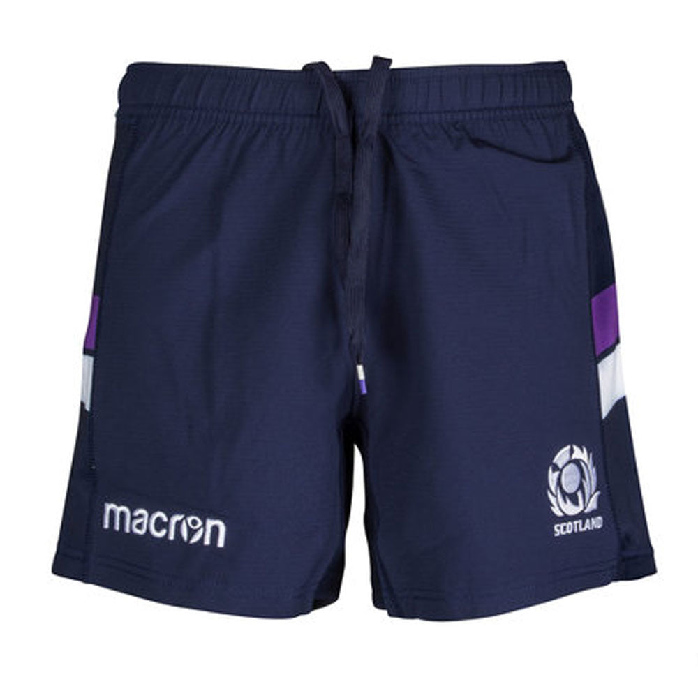 2017-2018 Scotland Macron Home Rugby Shorts (Navy) - Kids Product - Shorts Macron   