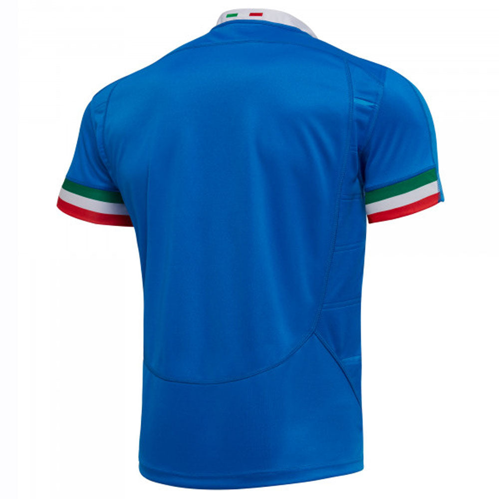 2018-2019 Italy Home Replica Rugby Shirt Product - Football Shirts Macron   