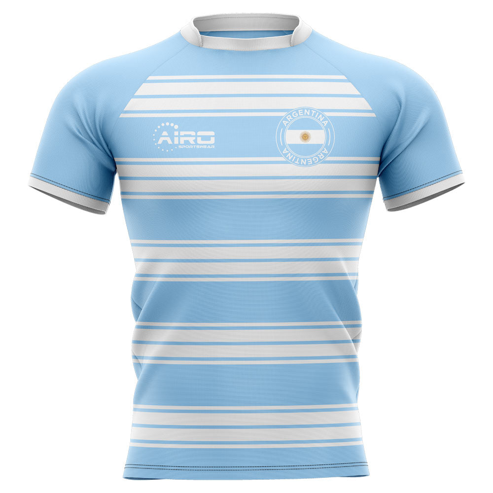 2023-2024 Argentina Home Concept Rugby Shirt - Little Boys Product - Football Shirts Airo Sportswear   