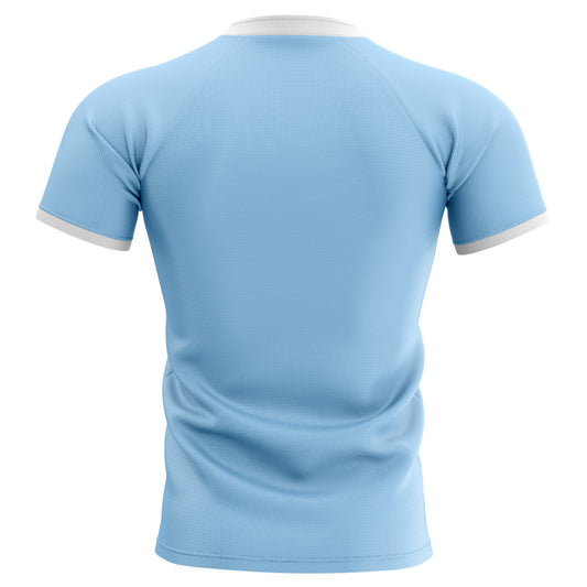 2022-2023 Argentina Flag Concept Rugby Shirt - Kids (Long Sleeve)