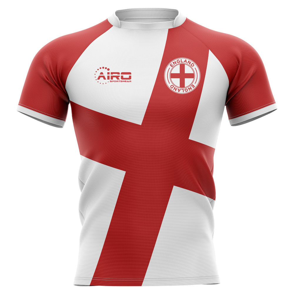 2023-2024 England Flag Concept Rugby Shirt (Leonard 1) Product - Hero Shirts Airo Sportswear   