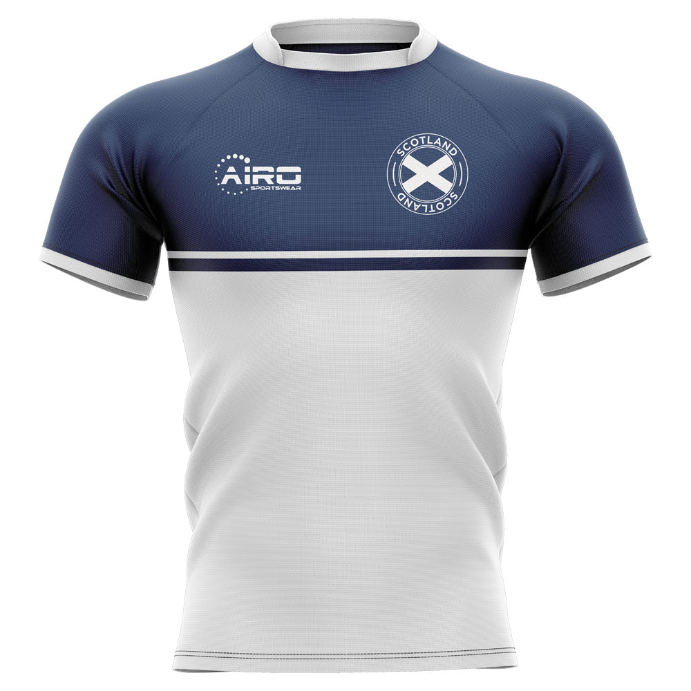2022-2023 Scotland Training Concept Rugby Shirt - Adult Long Sleeve