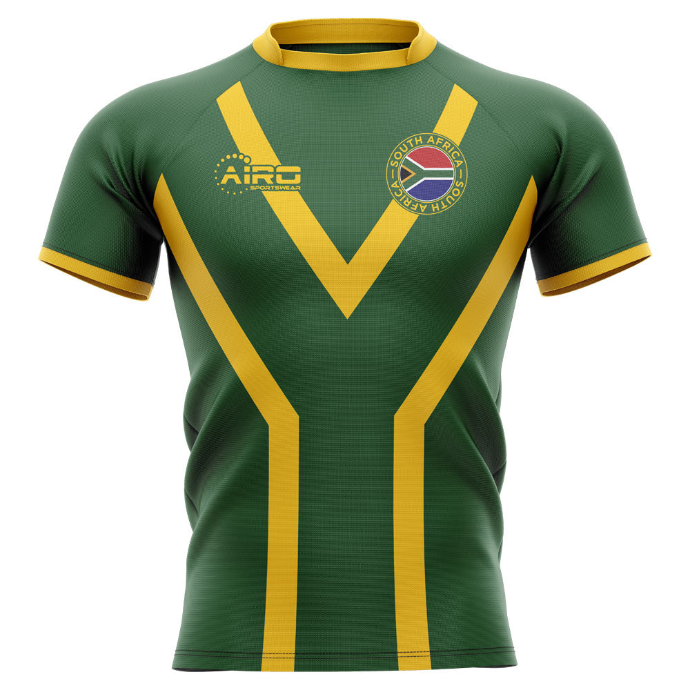 2023-2024 South Africa Springboks Flag Concept Rugby Shirt (Kolisi 6) Product - Hero Shirts Airo Sportswear   