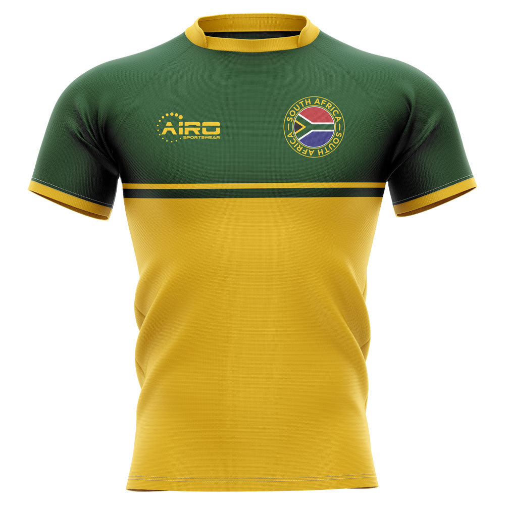 2023-2024 South Africa Springboks Training Concept Rugby Shirt - Little Boys Product - Football Shirts Airo Sportswear   