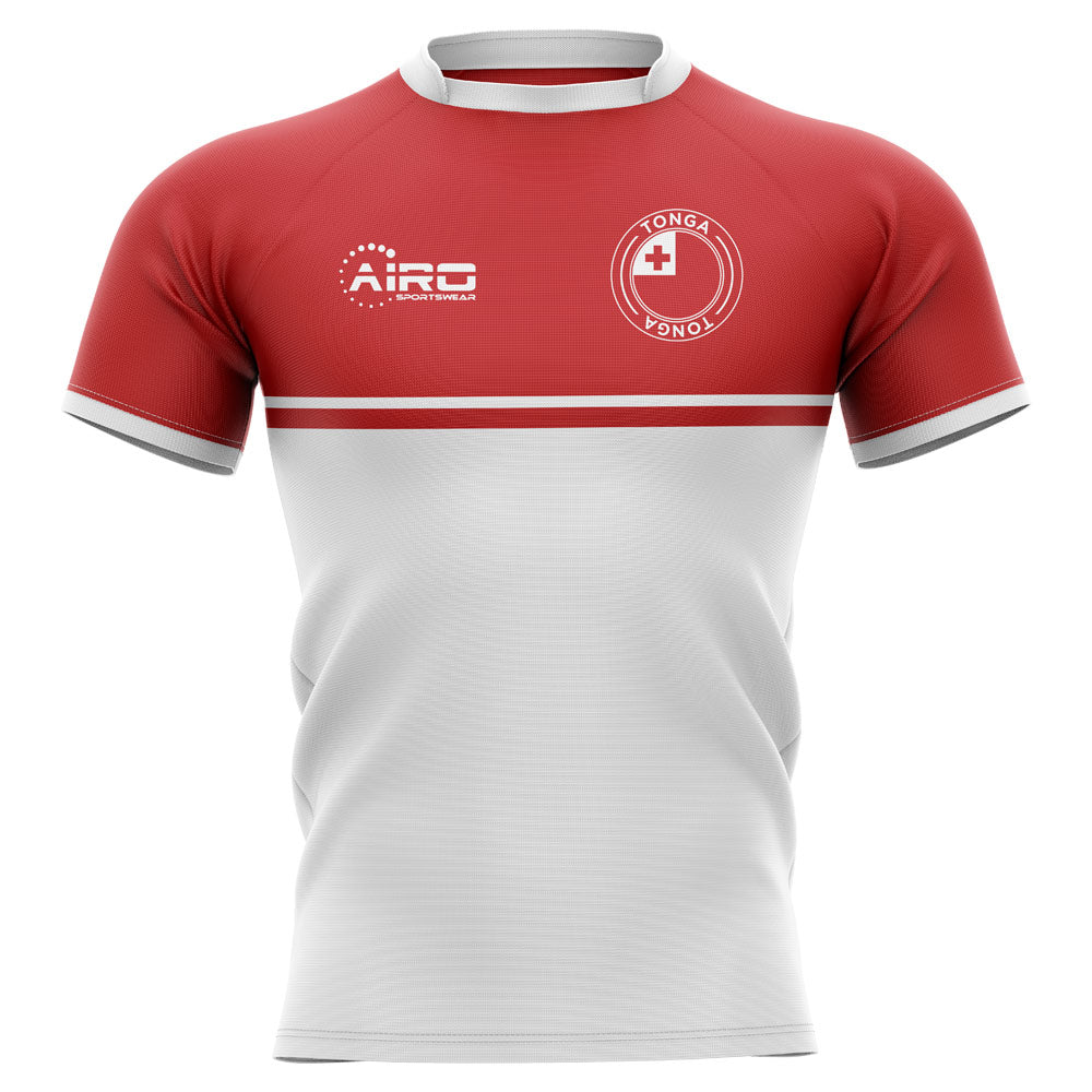 2023-2024 Tonga Training Concept Rugby Shirt - Kids Product - Football Shirts Airo Sportswear   