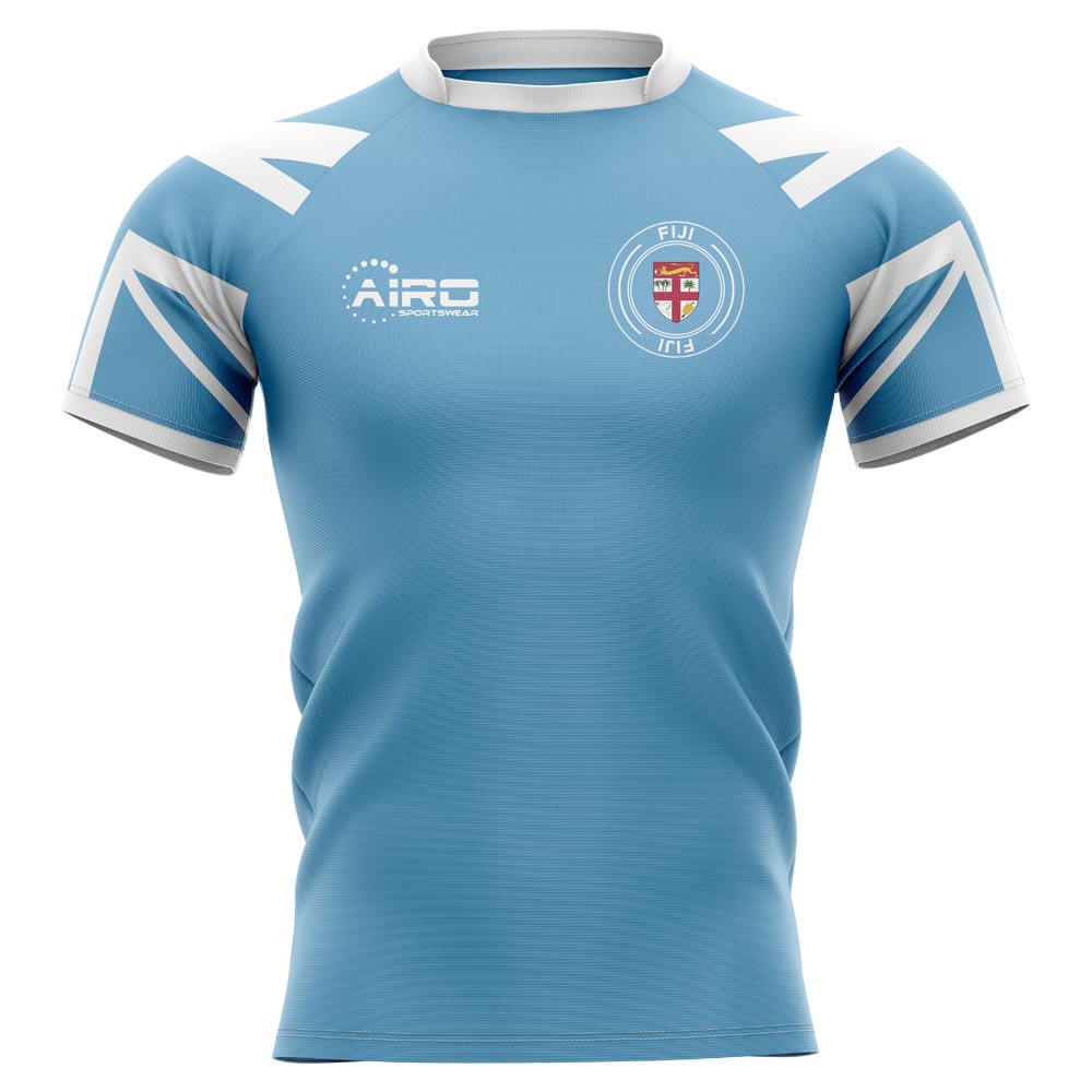 2023-2024 Fiji Flag Concept Rugby Shirt - Kids Product - Football Shirts Airo Sportswear   