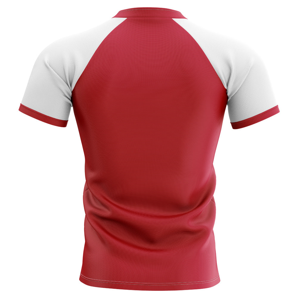 2023-2024 Georgia Home Concept Rugby Shirt - Adult Long Sleeve Product - Football Shirts Airo Sportswear   
