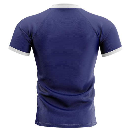 2022-2023 Namibia Flag Concept Rugby Shirt - Womens
