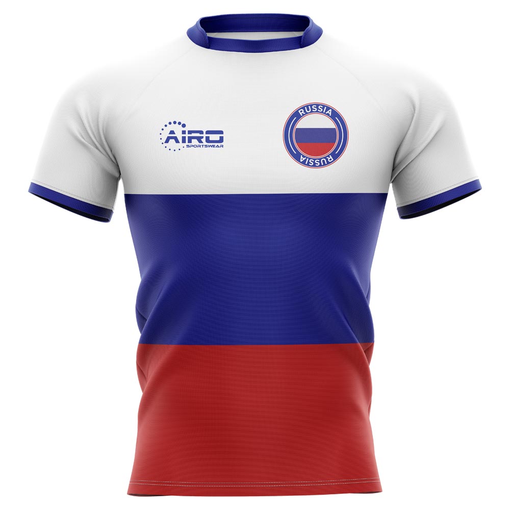 2023-2024 Russia Flag Concept Rugby Shirt Product - Football Shirts Airo Sportswear   