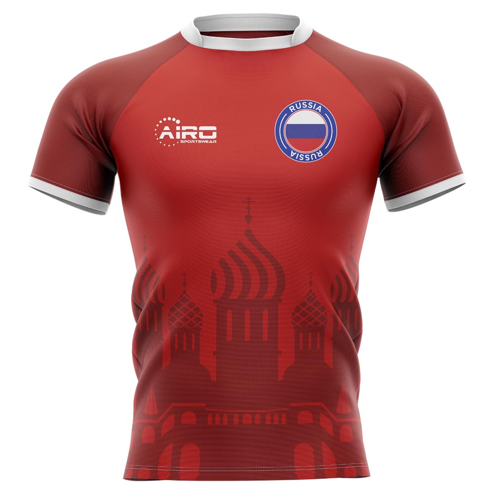 2023-2024 Russia Home Concept Rugby Shirt - Little Boys Product - Football Shirts Airo Sportswear   