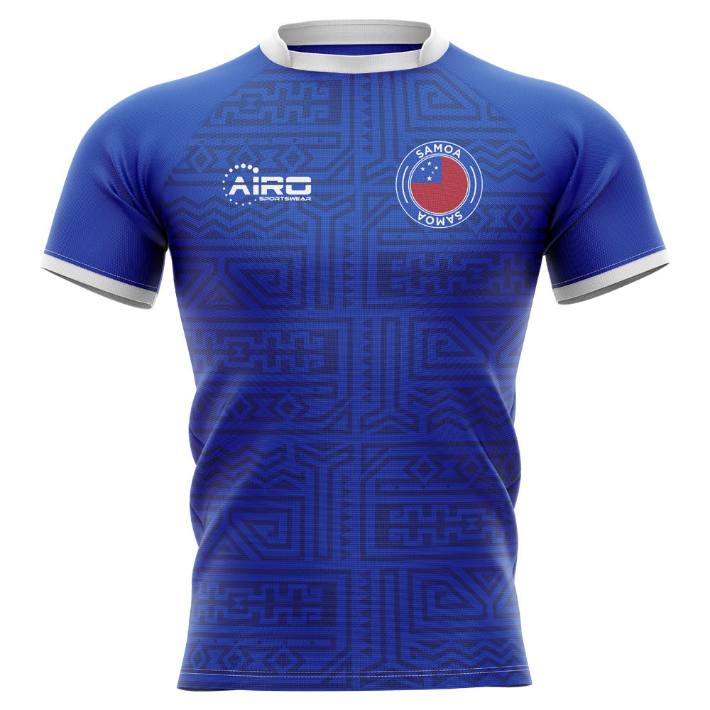 2023-2024 Samoa Home Concept Rugby Shirt - Adult Long Sleeve Product - Football Shirts Airo Sportswear   
