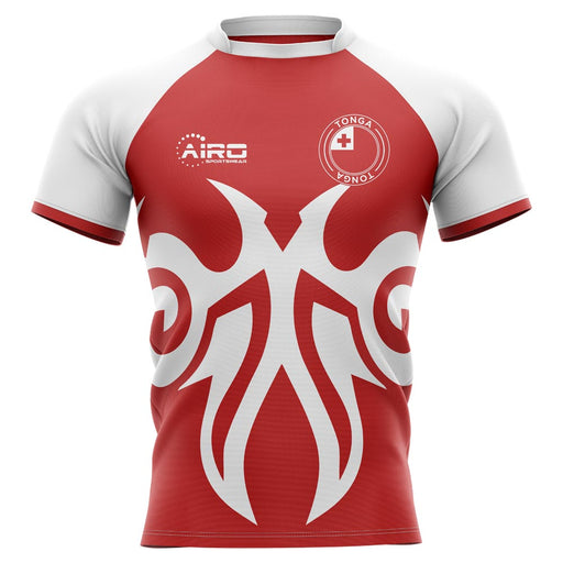 2023-2024 Tonga Home Concept Rugby Shirt Product - Football Shirts Airo Sportswear   