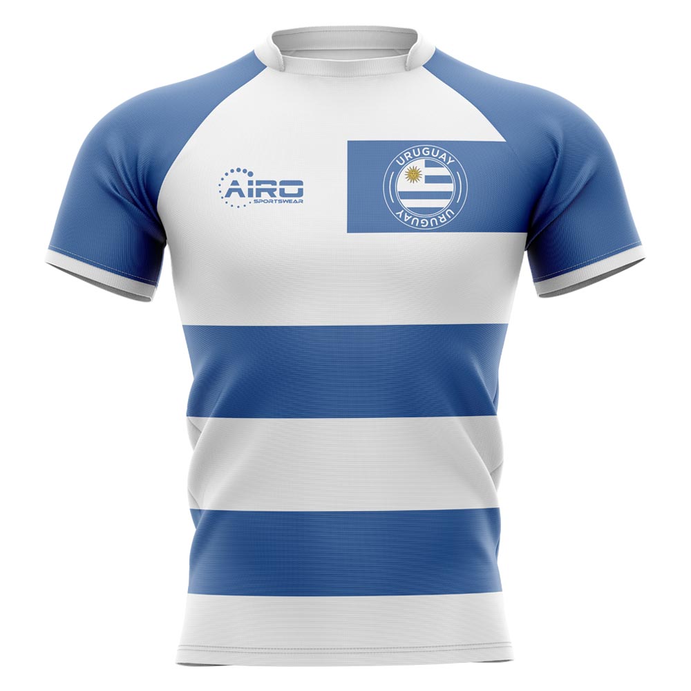 2023-2024 Uruguay Flag Concept Rugby Shirt Product - Football Shirts Airo Sportswear   