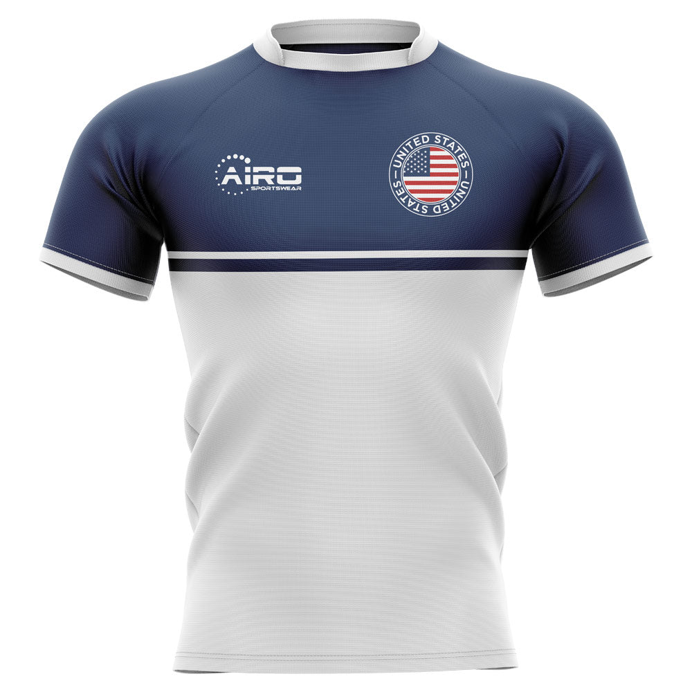 2023-2024 United States USA Training Concept Rugby Shirt Product - Football Shirts Airo Sportswear   