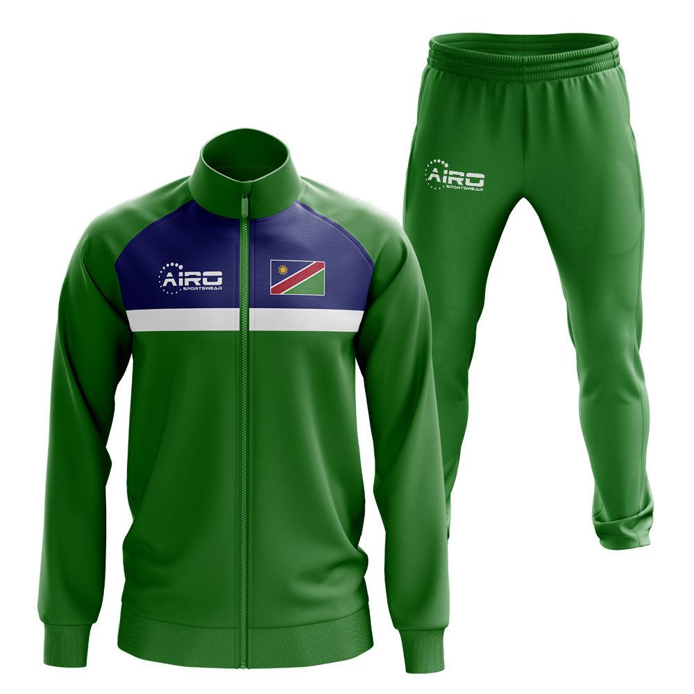 Namibia Concept Football Tracksuit (Green) Product - Tracksuits Airo Sportswear   