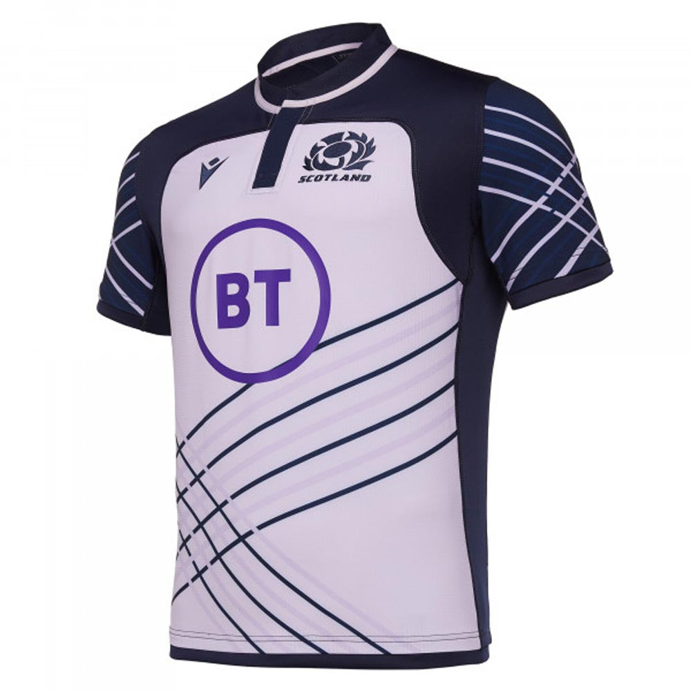 2019-2020 Scotland Macron Rugby Training Jersey (Heather) Product - Training Shirts Macron   