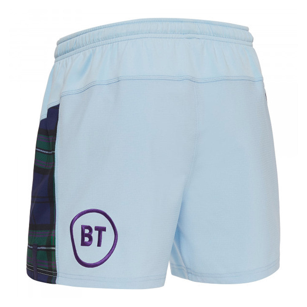 2019-2020 Scotland Macron Alternate Rugby Shorts (Sky) Product - Shorts Macron   