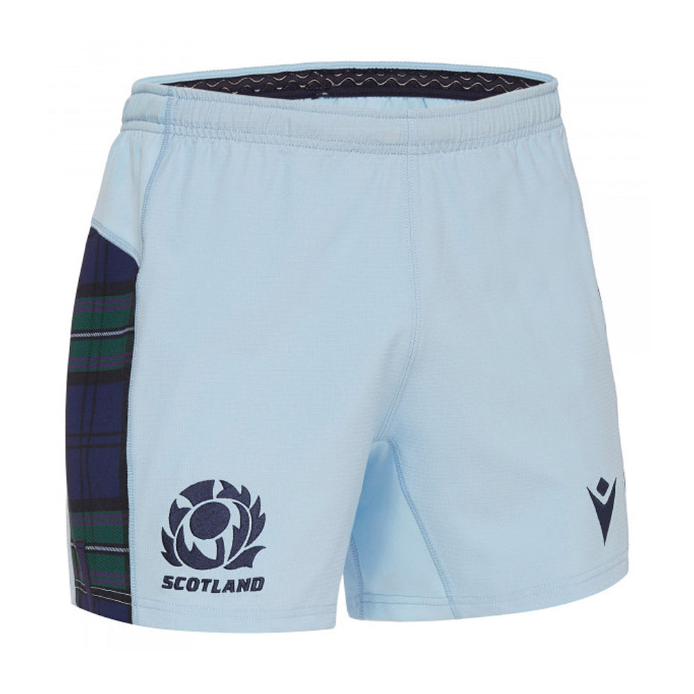 2019-2020 Scotland Macron Alternate Rugby Shorts (Sky) Product - Shorts Macron   