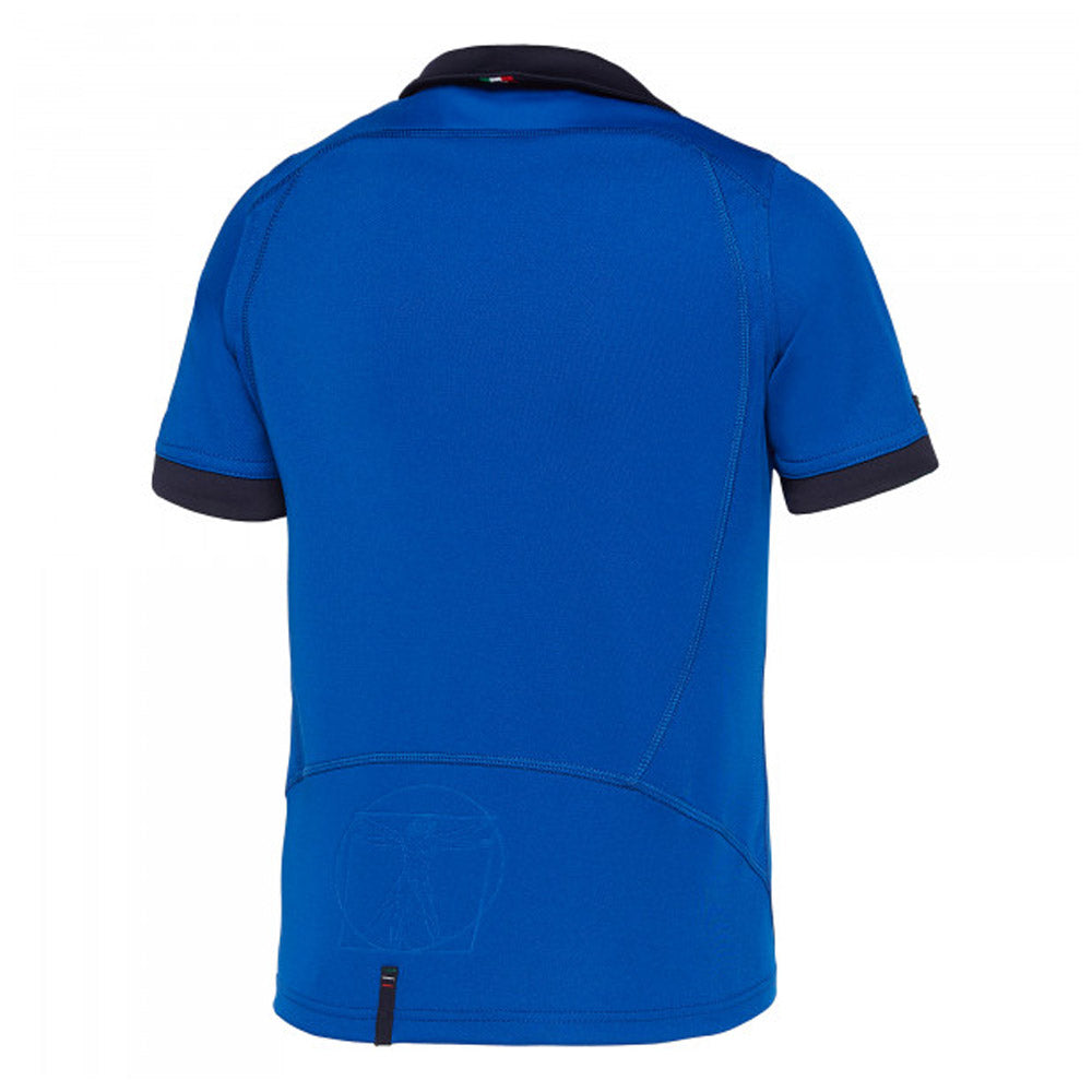 2019-2020 Italy Home Replica Rugby Shirt (Kids) Product - Football Shirts Macron   