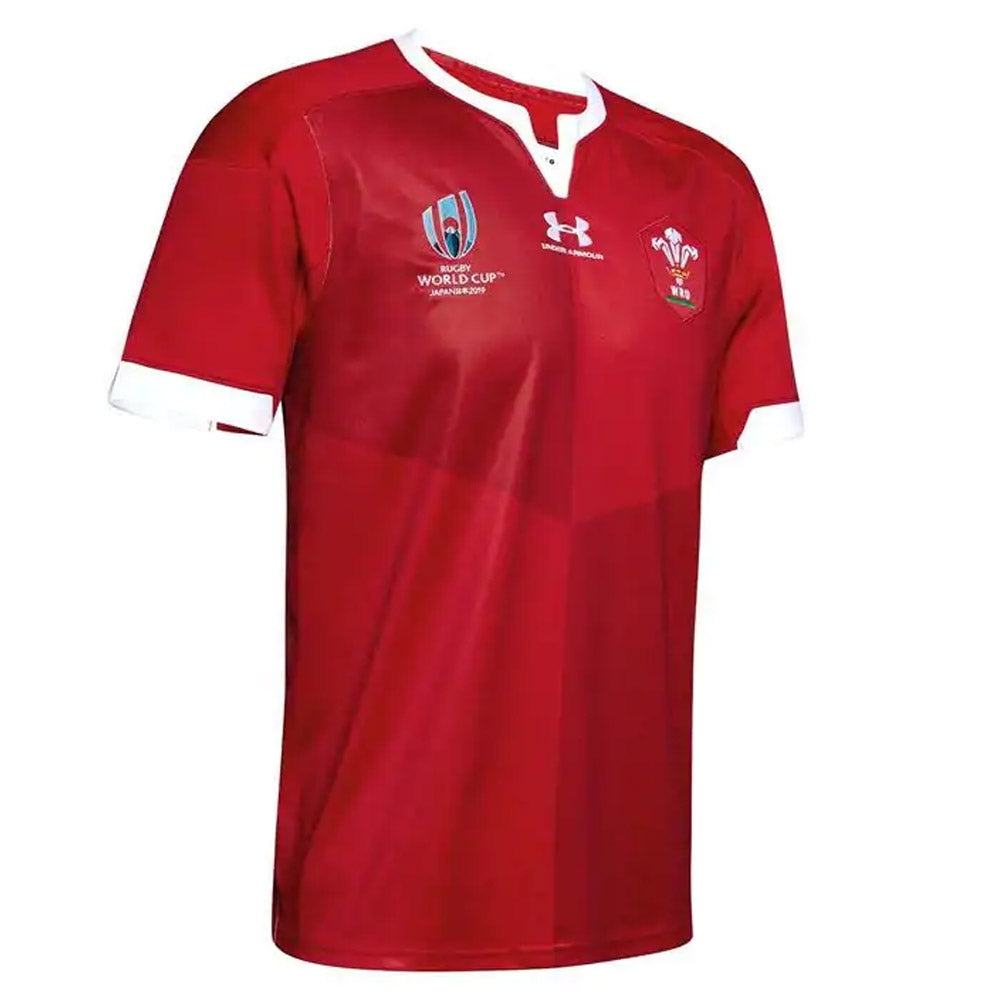 Wales Rugby RWC 2019 Home Shirt (Kids) Product - Polo Shirts Under Armour   